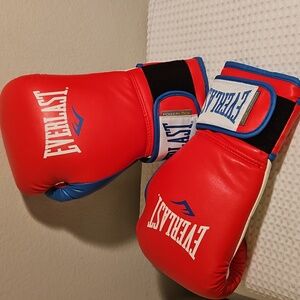 Everlast Powerlock Training Gloves + EverGel Hand Wraps